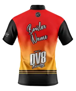 DV8 Bowling jersey “Magma” Custom Name