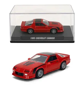 Majorette 1:64 1985 Chevrolet Camaro Red with Display Csae