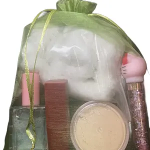 All in one bag +full kit set cosmetic bag+ makeup + accessories for makeup variety lovers