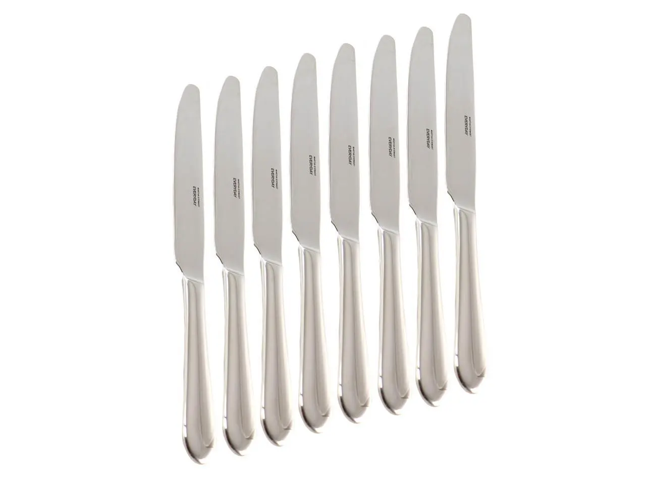Martha Stewart Everyday 8 Piece Stainless Steel Dinner Knife Set