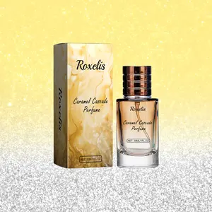 ROXELIS Caramel Cascade Perfume，30ml/1oz Long Lasting Fragrance Hair & Body Fragrance Mist, Feminine Charm Perfume Fresh and Natural Light Perfume