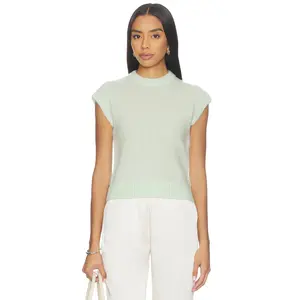 ALIGNE Jess Knitted Tshirt in Mint