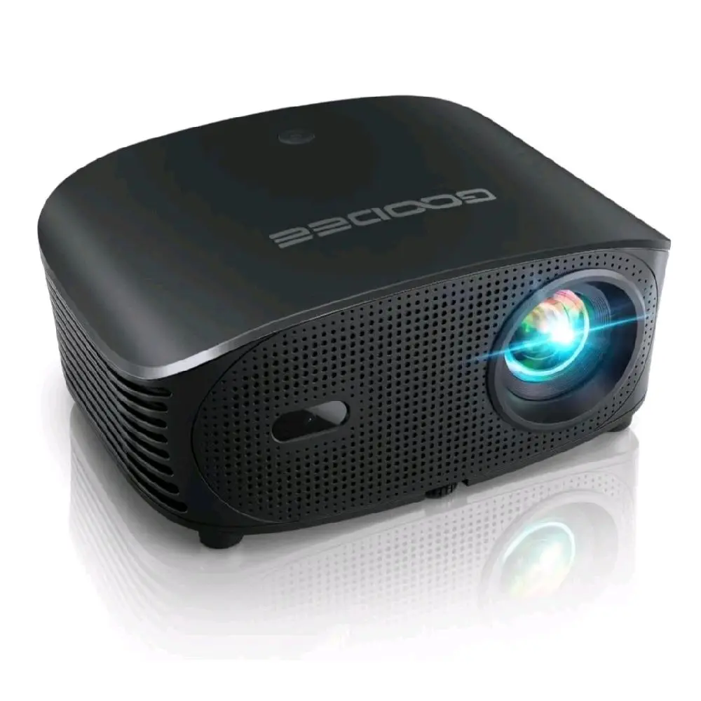 GooDee 4K Smart Projector with 5G WiFi & Bluetooth, Built-in Streaming Apps, Ideal for Home Entertainment