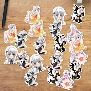 Stickers Pack 20 Pcs High Luggage Vinyl School Bike Laptop Water DxD Aesthetic Car Bumper Colorful Waterproof Bottle Skateboard Guitar