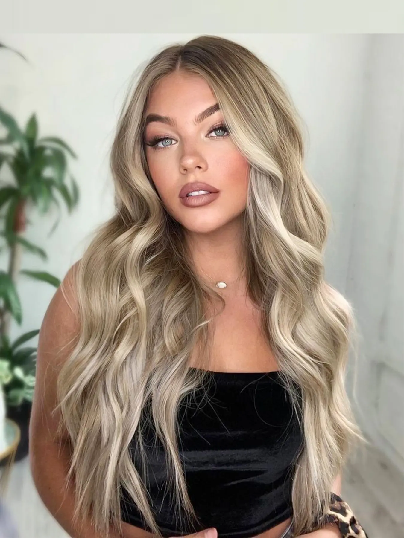 26 Inch Long Wavy Wigs for Women, Natural Fluffy Wigs without Bangs, Heat Resistant Synthetic Material Wigs for Party, Daily Hairstyle Ideas, Machine Made Wig, Synthetic Fiber Wig
