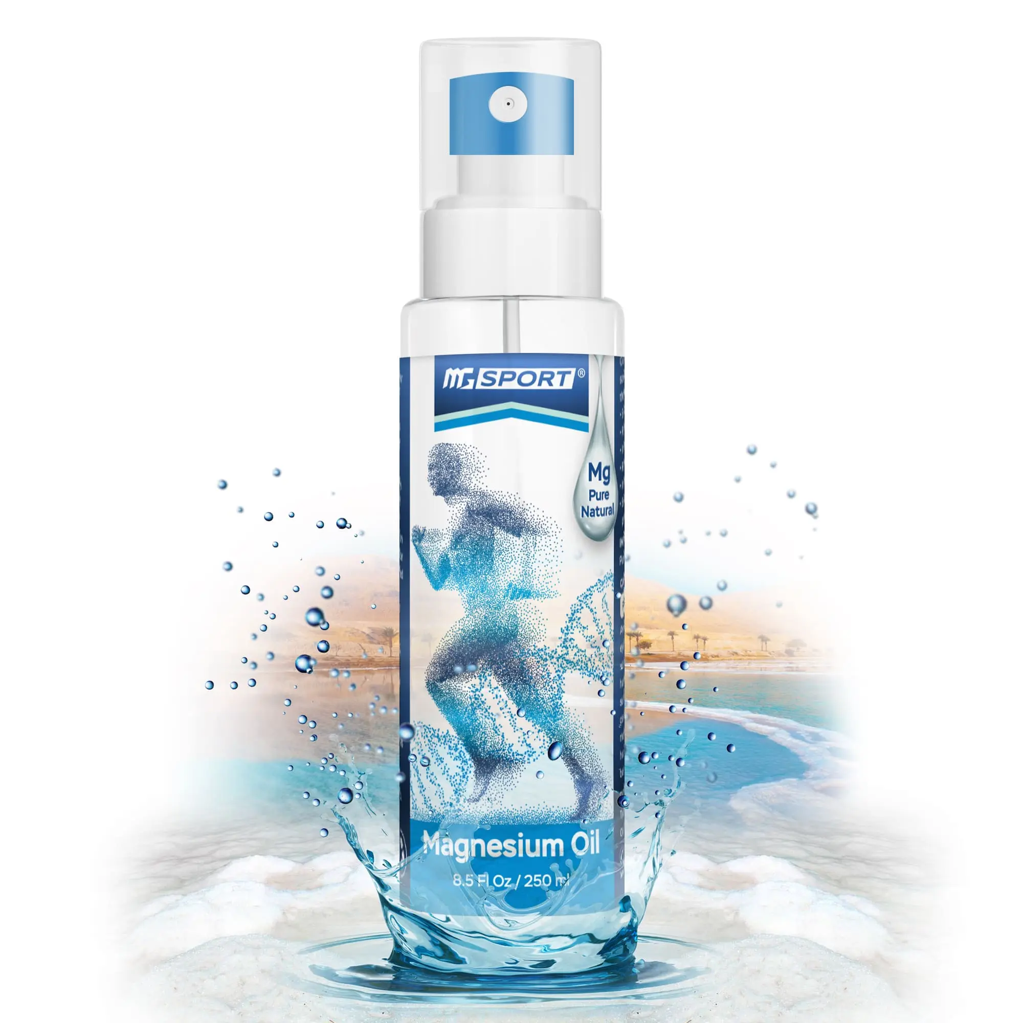 High Absorption Pure Magnesium Spray – 8.5 fl oz