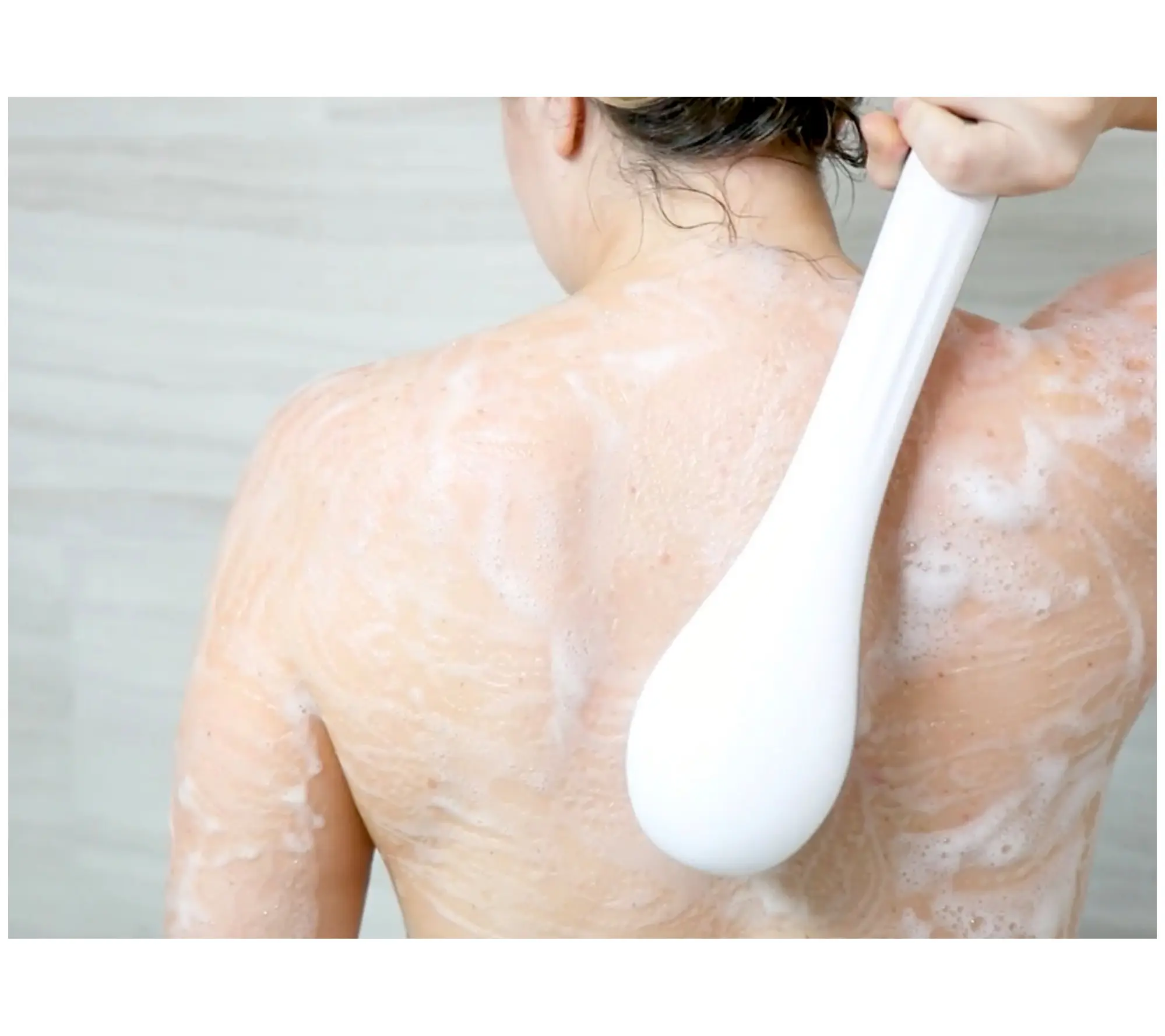 Blushly Cleansing & Exfoliating Marble Body Brush w/ Heads