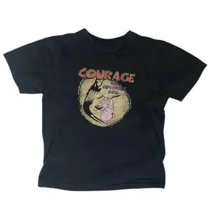 Vinatage Courage Dog Tee, Gothic Emo Girl Tops, Cute Tee, Women's Vintage T-shirt, Vintage Aesthetic, Western Graphic Tee Womenswear Summer
