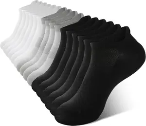 Breathable Casual Solid Color Lightweight Sports Socks