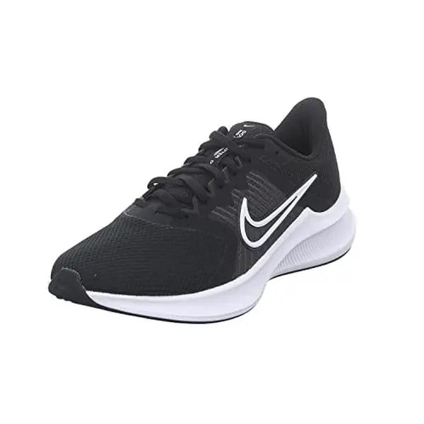 Nike Herren Downshifter 11Low-top, Black Black White Dk Smoke Grey, 8 US