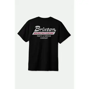 Township S/S Tailored T-Shirt - Black/Smoke Grey