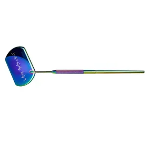 LASH ANARCHIST Mega Lash Mirror - Rainbow Metal Collection, Shiny Metallic Mirror for Lash Application