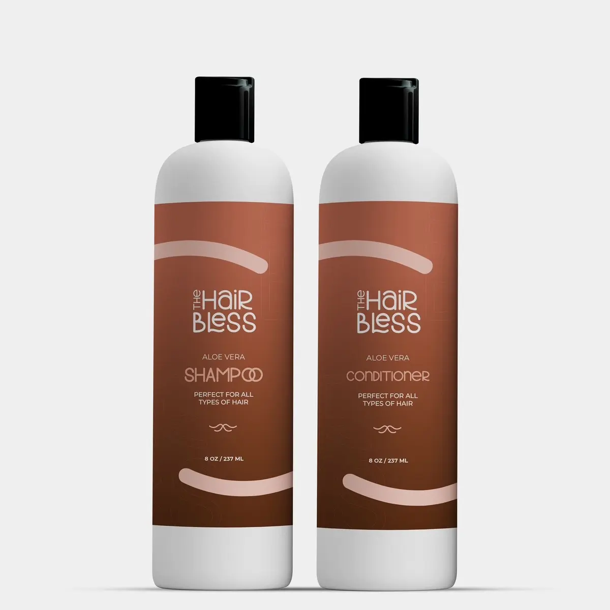 Hair Bless Nourishing Shampoo - Sulfate & Paraben Free, Suitable for All Hair Types