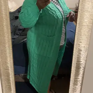 Product Review of Plus Plain Textured Drop Shoulder Cardigan, Casual Long Sleeve Pocket Coat for Women, Women's Plus Clothing for Spring & Fall from M**o