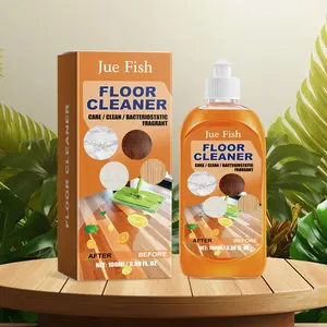 Floor Cleaner, Powerful Decontamination Floor Cleaner, Orange Floor Cleaner, Multipurpose Floor Cleaner Liquid for Wood Floor, Ceramic Tile