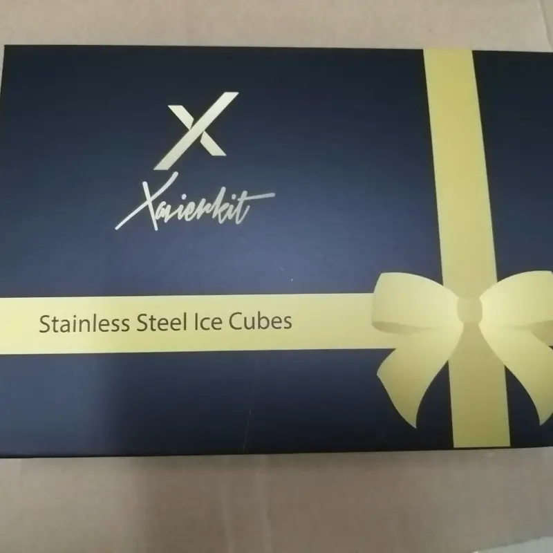 Xavierkit stainless whiskey stones