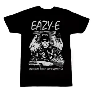 Eazy-E Original Punk Rock Gangsta T-Shirt – Compton Rap Icon Tee