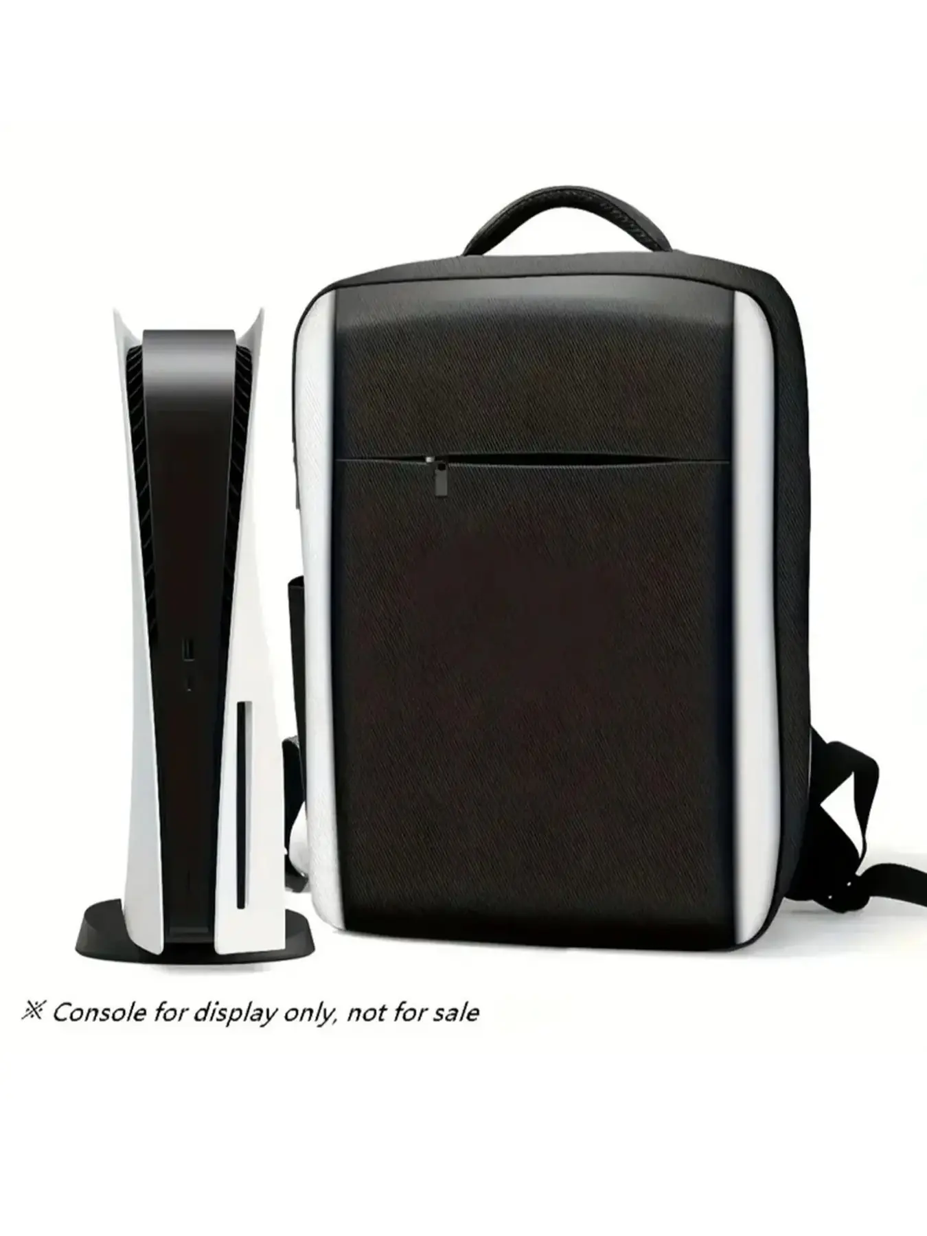 Ps5 Console Travel Backpack, Easy to Carry, Travel Carrier, Protective Storage Bag for Sony Playstation 5, Controller, Headset, Game Discs, Charging Station, Gamer Gift, Traveling Bag