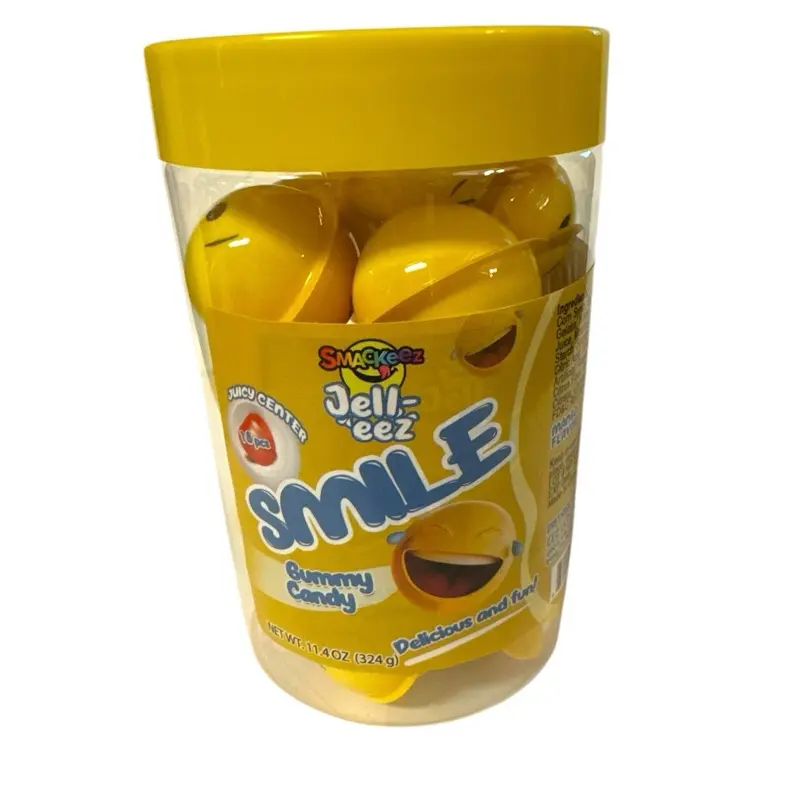 Smakeez Jelleez-Smiley Gummy Candy