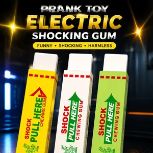 Hidden Pop Shock Chewing Gum Prank Toy, Disguised Fake Gum With Unexpected Tiny Electric Surprise For Hilarious Practical Jokes