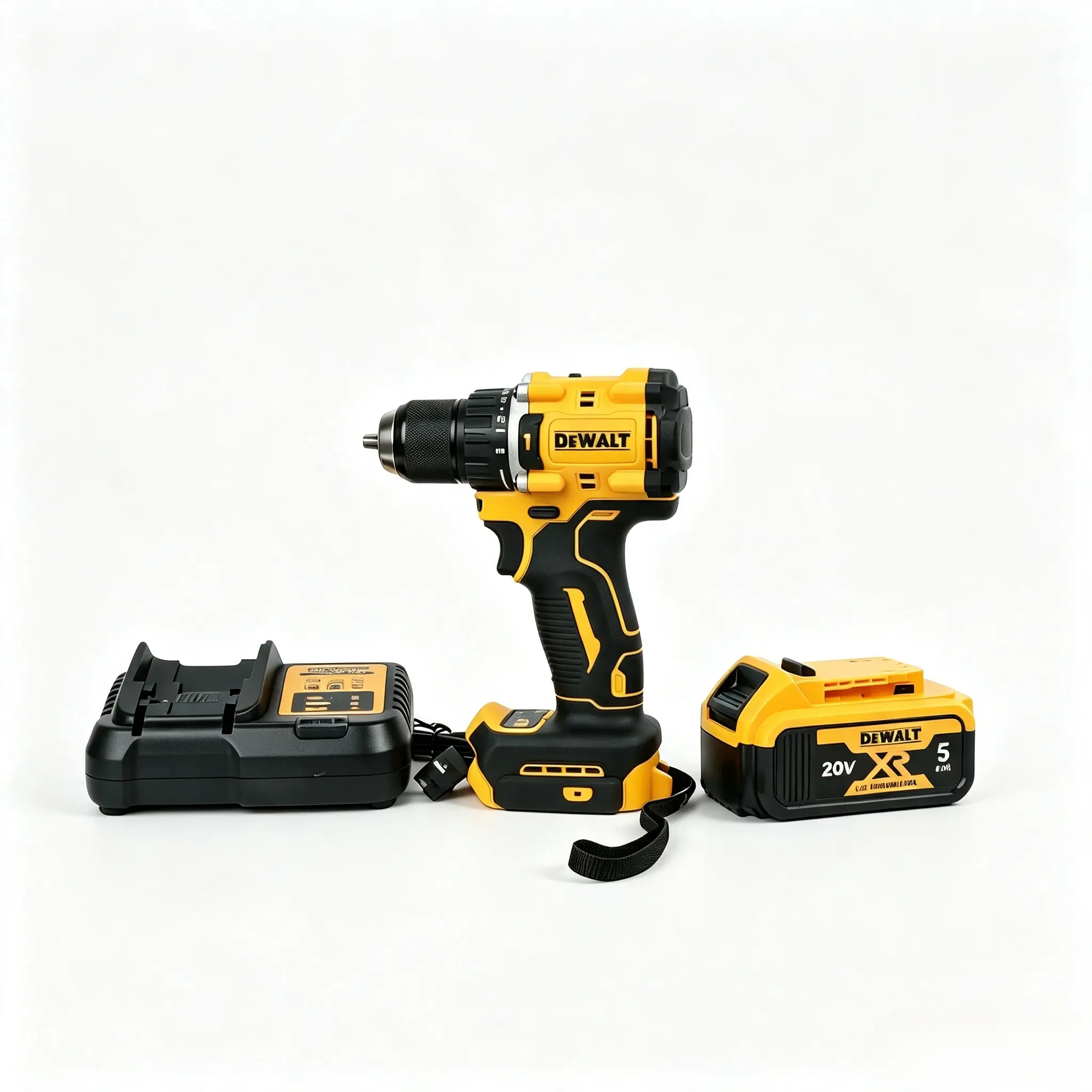 DEWALT DCF805 Compact Impact Drill Driver Cordless Power Tool for Wood Drilling, Masonry Drilling, Concrete Hole Making, Screw Fastening, Cabinet Installation, Home Renovation and Professional Repair Work