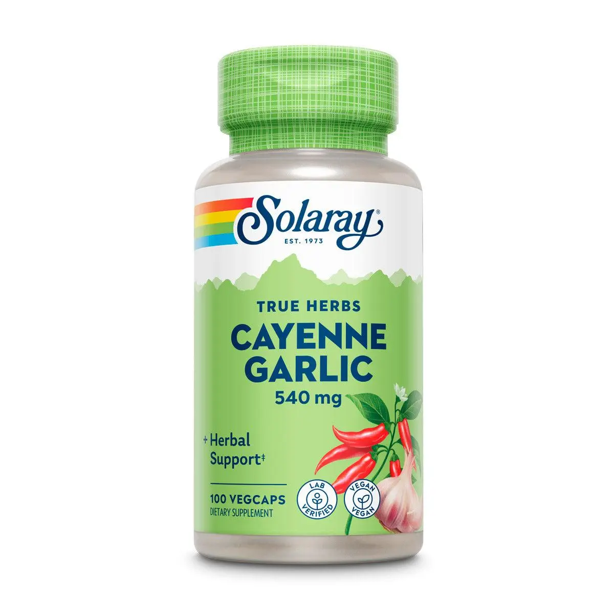 Cayenne Pepper & Garlic Bulb 540mg