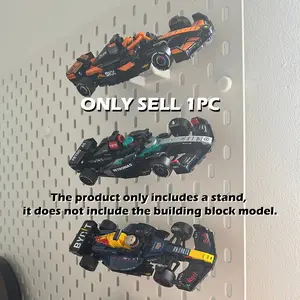 Ikea Skadis Display Stand for Racing Model Cars, Home Decor Accessory, Ideal for Toy Car Enthusiasts, Perfect for Showcasing Memorabilia
