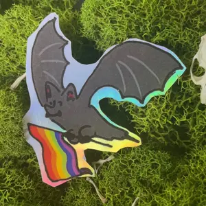 Customizable LGBT Bat Stickers