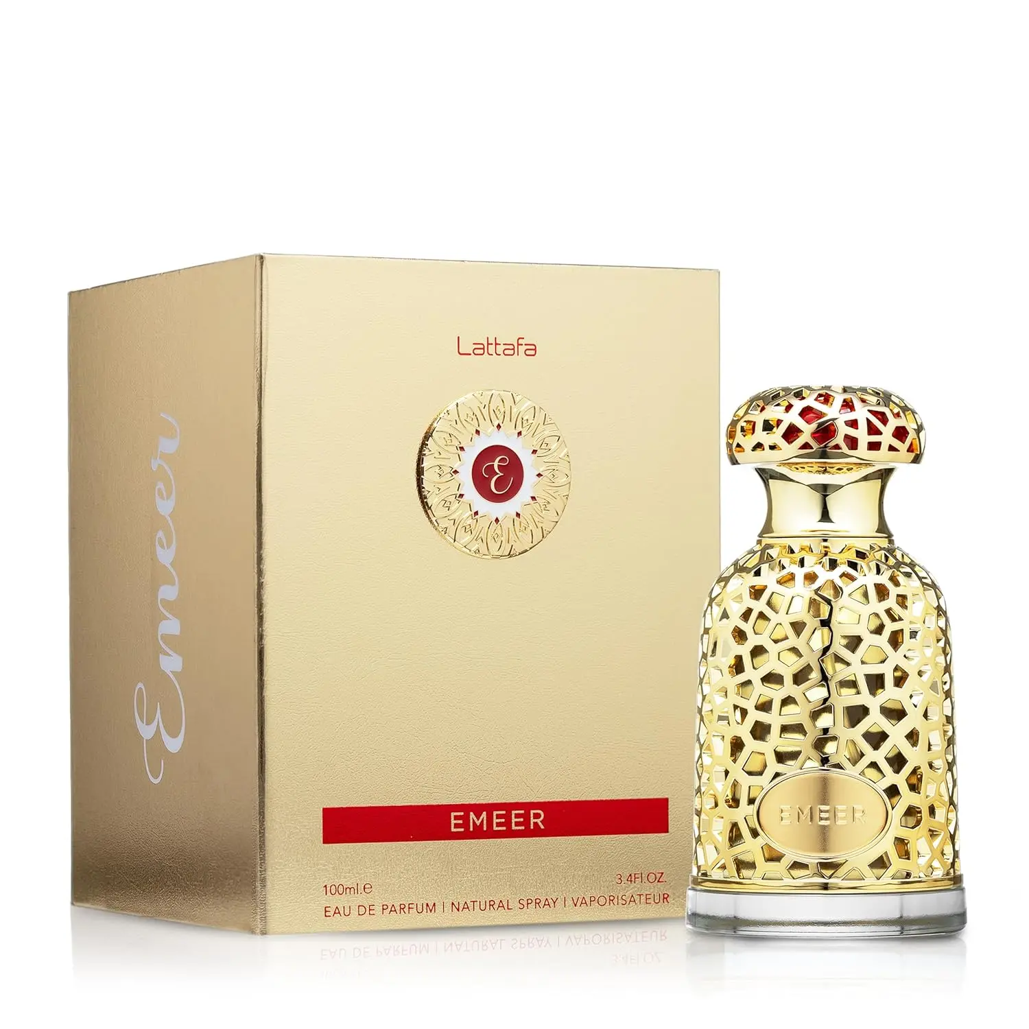 Emeer Eau de Parfum Spray for Unisex, 3.4 Ounce