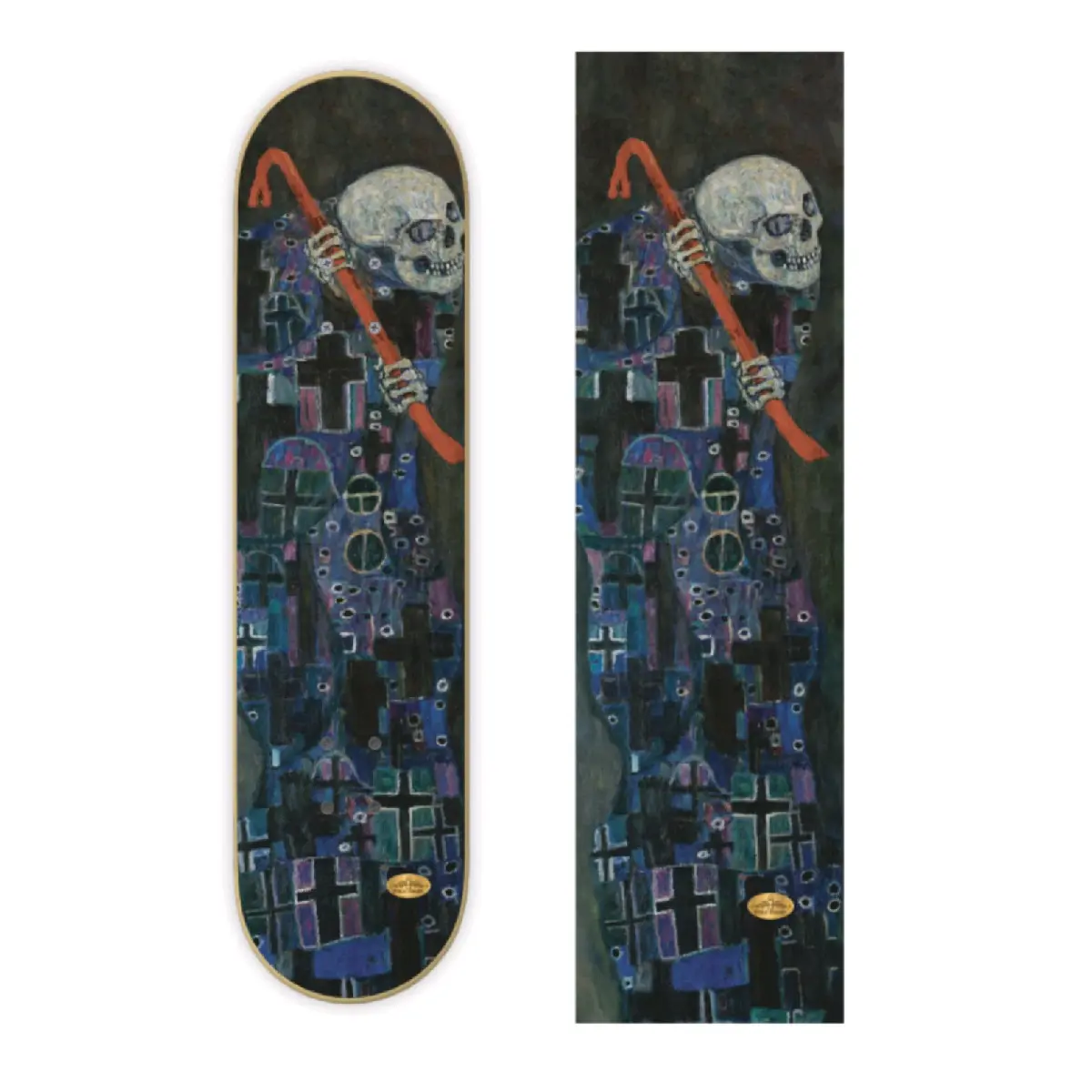 DEATH2 - Pvblic Domain Skateboard Griptape