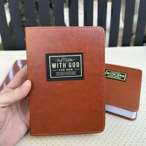 One Minute with God for Men 365 Devotions, Faux Leather Flexcover, Daily Spiritual Reading Book, Inspirational Bible Study Guide