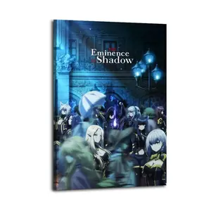 The Eminence in Shadow Canvas Painting Oil Painting Wall Art Canvas Poster Decorative Painting Corridor Decoration Home