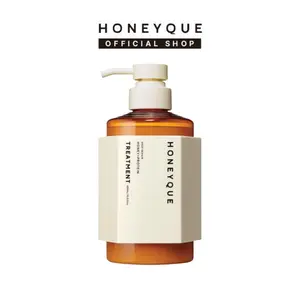 Honeyque Official Shop - Honeyque Deep Repair Moist Treatment 450ml | Manuka Honey Protein Hair Repair for Dry, Damaged, Frizzy Hair | Smooth, Silky, Hydrating, Salon Quality Haircare