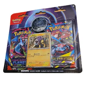 Pokemon Trading Card Game PHANTASMAL FLAMES & MEGA EVOLUTION ENGLISH RAIKOU Card Multipack + Coin - Cover Art May Vary!