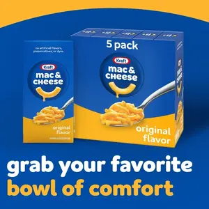 Kraft Original Mac N Cheese Macaroni and Cheese Dinner
