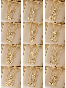 Women's Rhinestone Pendant Necklace Set, Assorted Necklaces, Rhinestone Decorated Necklace, Alloy Material, Casual Style, All-Season Jewelry Gift, Perfect Birthday Present