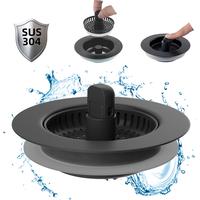 Matte Black - SUS304 Drain Part 