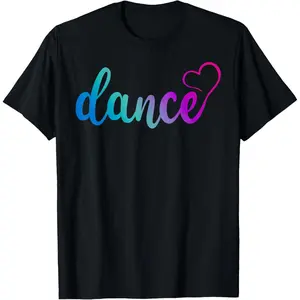 100% Cotton Cute Love Dance Stylish Dancer Dance Lover Dancing T-Shirt
