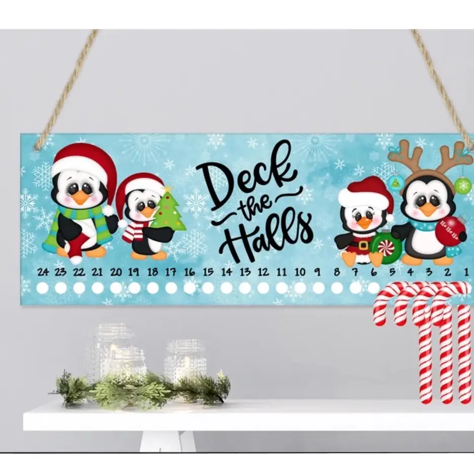 Candy cane count down calender