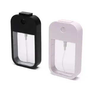 45ml Mini Refillable Bottle Portable Fragrance Hand Sanitizer Alcohol Bottle With Spray Fragrance Pump Empty Cosmetic Container