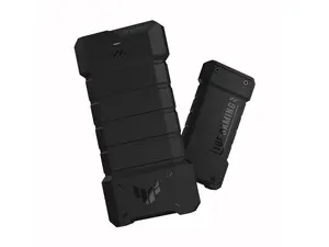 ASUS TUF Gaming A2- USB-C 3.2 Gen 2x2 Portable SSD Enclosure, Dual M.2 NVMe PCIe and SATA, MIL-STD-810H Drop Resistance, IP68 Water and dust Resistance, Aluminum Alloy Chassis and a Thermal pad