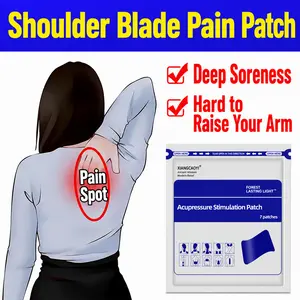 Back pain patch—for shoulder blade joint pain, lower back stiffness/aches, muscle soreness, fascia tightness, and muscle strain.