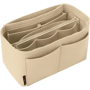 Purse Organizer Insert, Felt Tote Bag Organizer Insert with 5 Sizes, Handbag Dividers for Inside Purse, Compatible