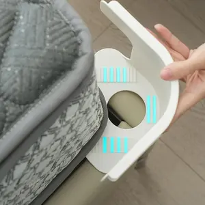 4/8pcs Anti-Slip Bed Frame Locks, Universal Size Safety Sheet Holder, Easy Installation, Durable PP Material, Corner and Bed Frame Use, Locking Sheet Fasteners, Bed Sheet Grippers, Sheet Grippers Straps