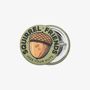 Squirrel Friends Button