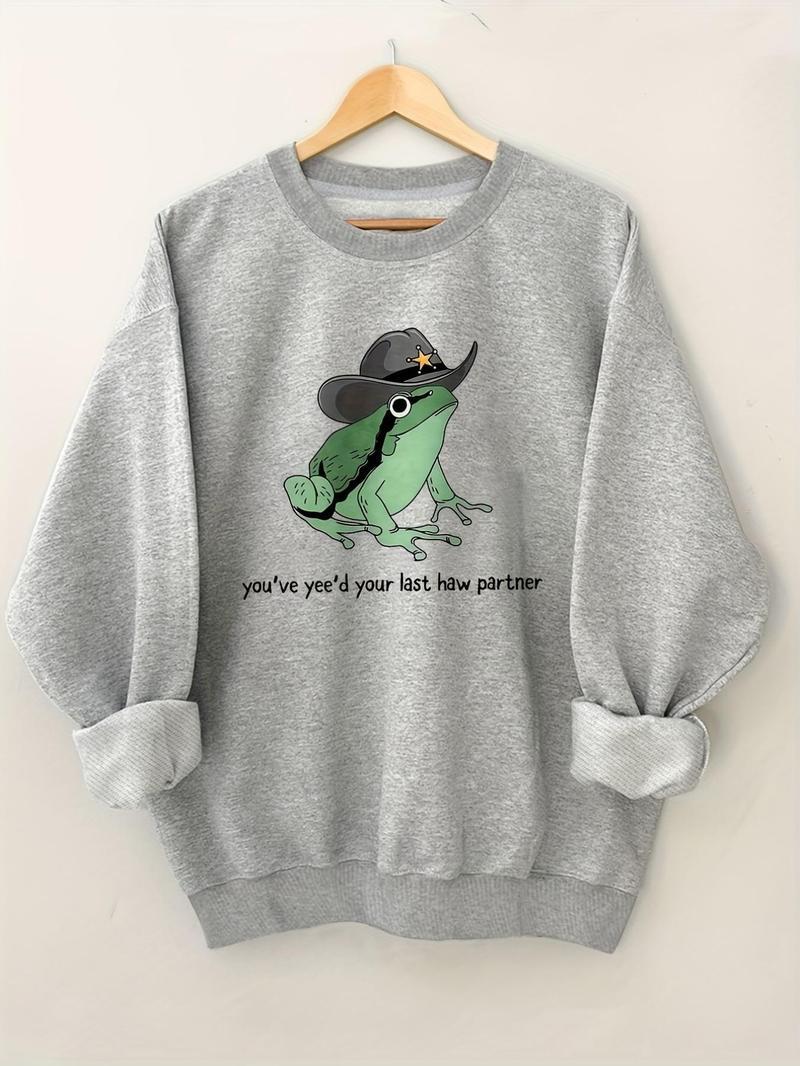 Women’s Frog & Letter Pri …