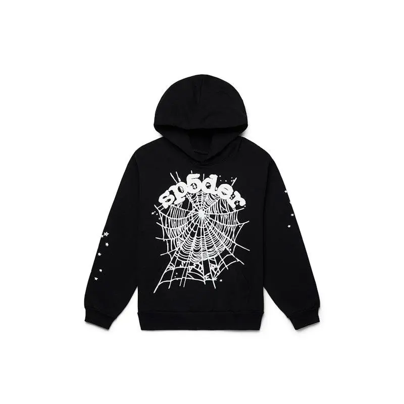 black pink hoodie sp5der - TikTok Shop