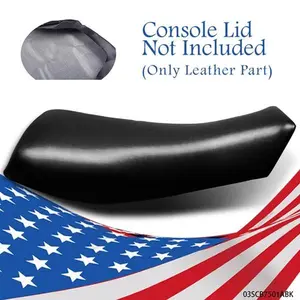 CROSSDESIGN Seat Standard ATV Seat Cover Leather Fit For 1995-2001 Artic cat 500 Auto