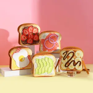 Toast Crossbody Strawberry Chocolate/Banana Peanut Butter/Avocado/Smoked Salmon/Egg Bacon and Cheese