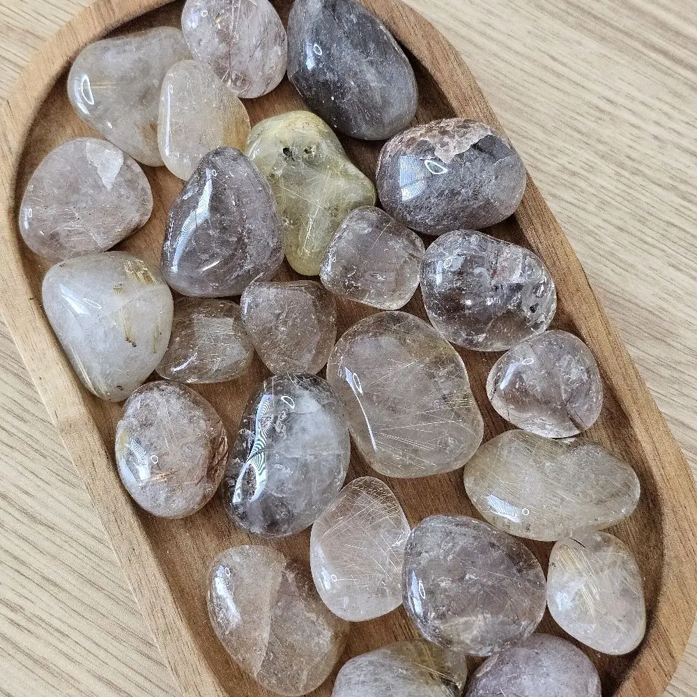 Rutilated Quartz Tumble